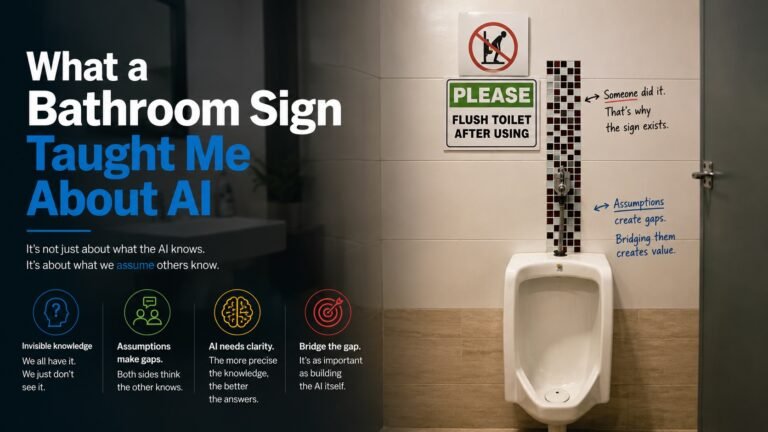 What a Bathroom Sign Taught Me About AI