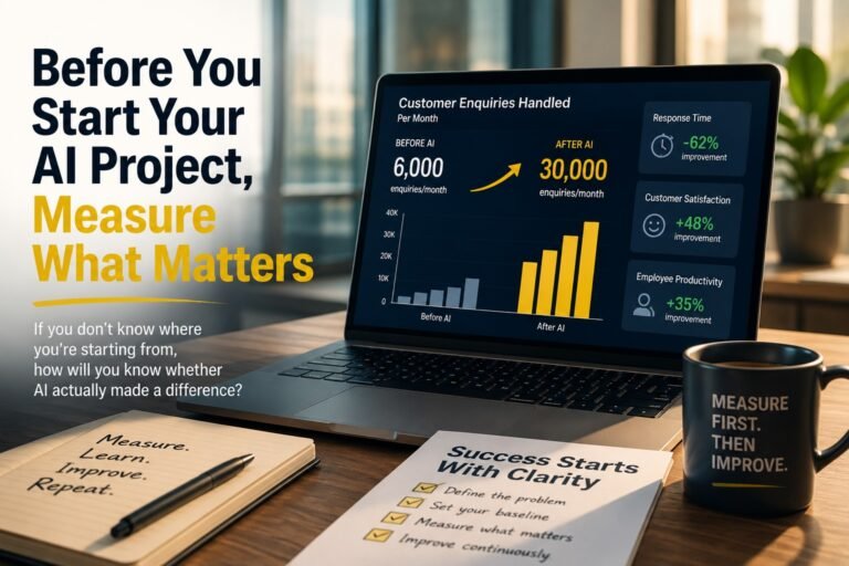 Before You Start Your AI Project, Measure What Matters